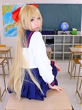 [Cosplay] 2013.04.05 Awesome Brunette and Blonde School Girl Cosplay(39)